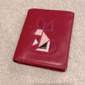 Tod’s Red Bunny Wallet